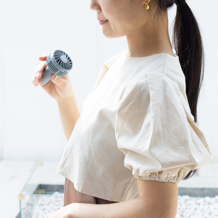 ELAiCE iFan Mush 25 クリップ付き 3WAY ミニファン ポータブル扇風機 暑さ対策