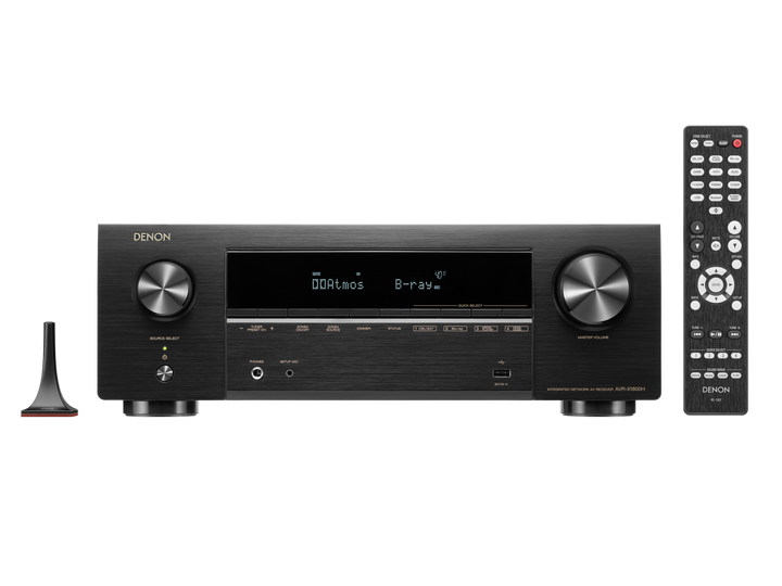 DENON AVR-X1800H 7.2 ch AVサラウンドレシーバー | Dolby Atmos | DTS:X | 8K/60Hz | HDR10+対応