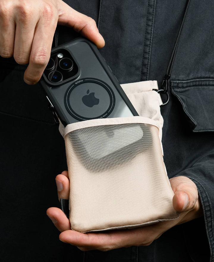 bitplay Essential フォーンポーチ ショルダーポーチ スマホポーチ