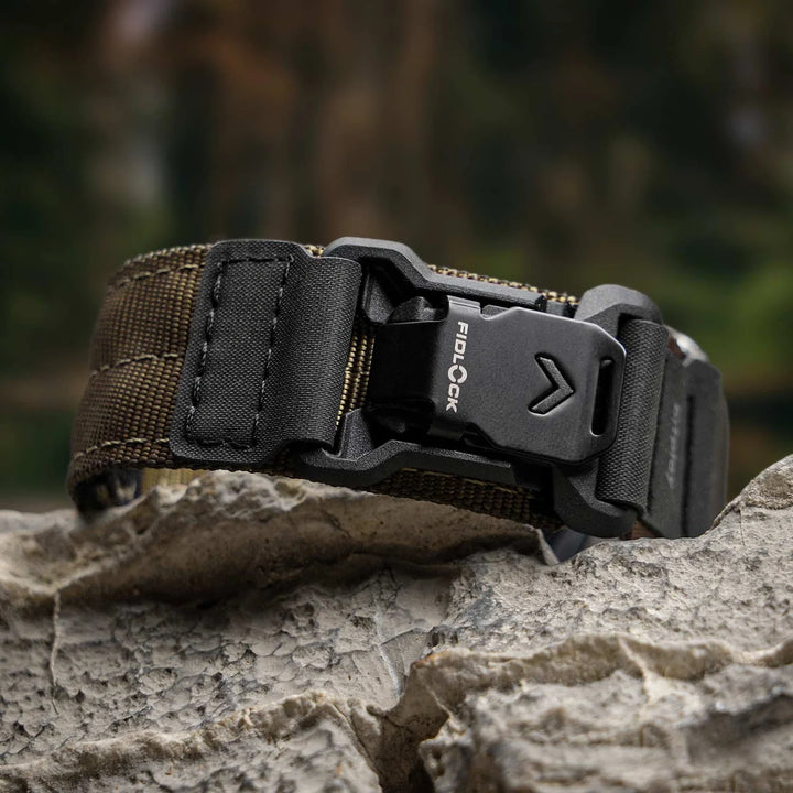 bitplay Apple Watch 49 / 46 / 45 / 44mm Fidlockウォッチバンド  ブラックバックル  (ダークブラック / アーミーグリーン / サンド)