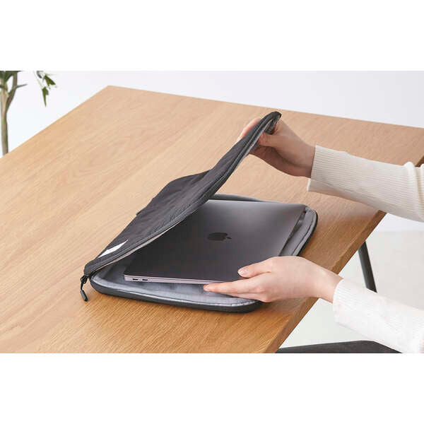 エレコム PC用インナーバッグ キルティング オニオン 〜14インチ MacBook Pro MacBook Air Surface Chromebook