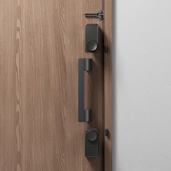 SwitchBot ドアロックProセット キーパッドタッチ 指紋認証パッド / 充電式バッテリー (ロックプロ1個+指紋認証パッド1個+充電バッテリー1個)