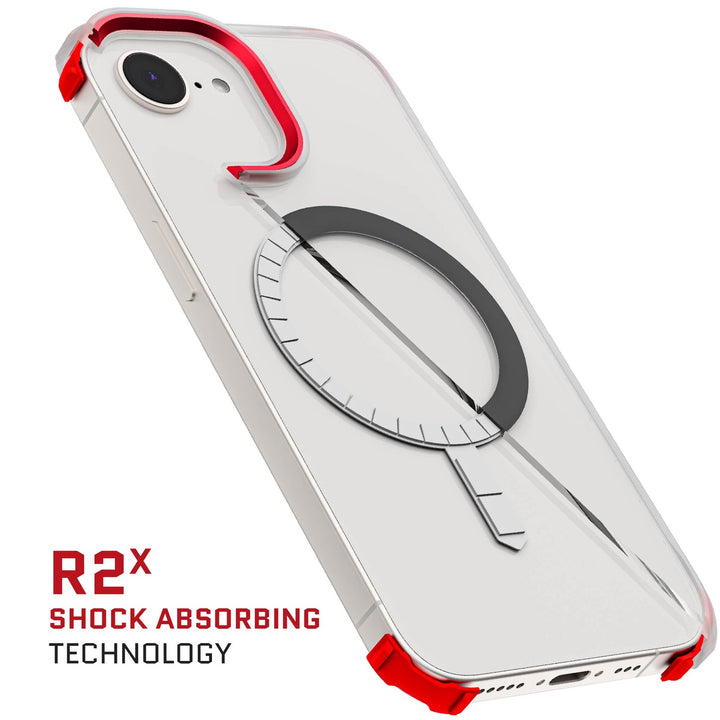 GHOSTEK iPhone 16e Covert MagSafe対応 抗菌 クリアタフケース スマホケース スマホカバー アイフォン