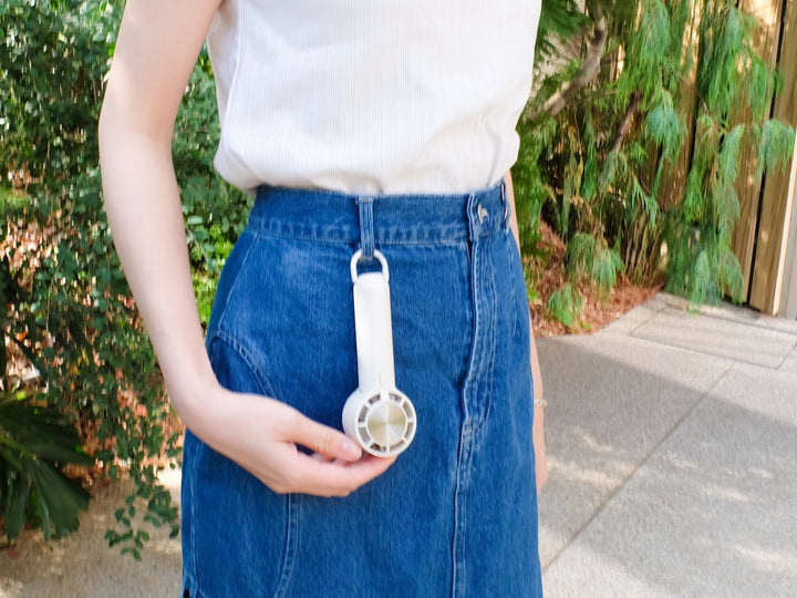 ELAiCE iFan PicoFreeze 25 冷却プレート付き コンパクトハンディファン ポータブル扇風機 暑さ対策