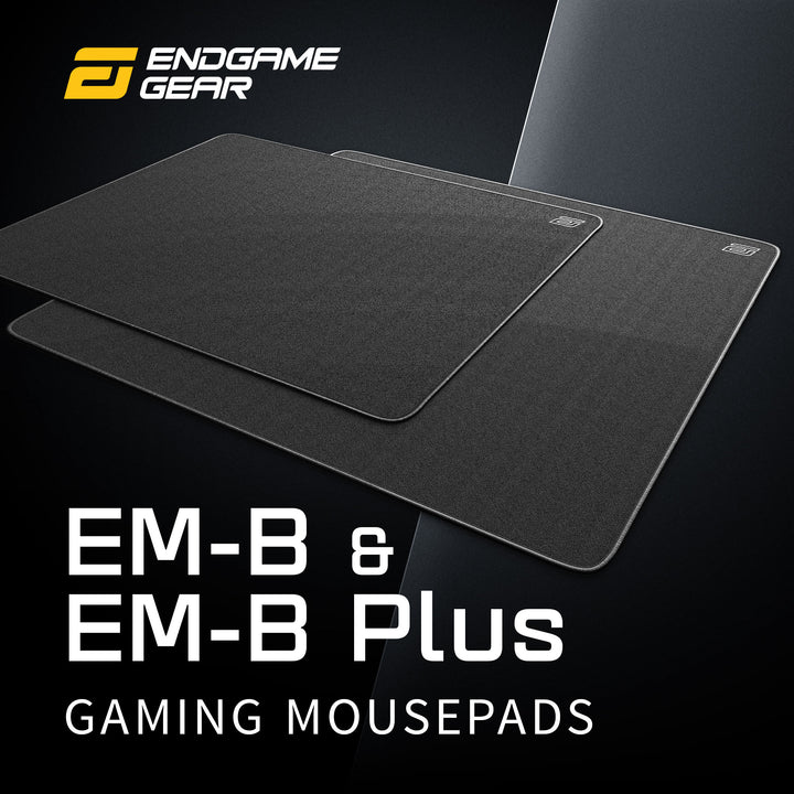 ENDGAME GEAR x EM-B ゲーミング マウスパッド BLACK