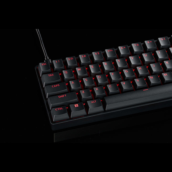 VXE MADLIONS FIRE68 US配列 EverFree製 磁気ホールセンサースイッチ テンキ―レス65% ゲーミングキーボード 磁気スイッチ 8000 Hz ラピッドトリガー