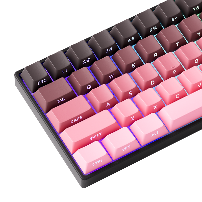 MonsGeek FUN60 Pro SP HEセンサー 0.01mm ラピッドトリガー対応 磁気スイッチ Akko Glare Magnetic Switch 英語配列 サイドプリント テンキーレス 8K ホットスワップ SnapKeys (SOCD)対応 ARGB対応 高コスパ ゲーミングキーボード