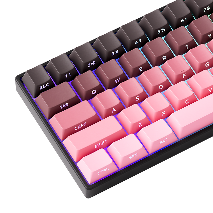 MonsGeek FUN60 Pro SP HEセンサー 0.01mm ラピッドトリガー対応 磁気スイッチ Akko Glare Magnetic Switch 英語配列 サイドプリント テンキーレス 8K ホットスワップ SnapKeys (SOCD)対応 ARGB対応 高コスパ ゲーミングキーボード