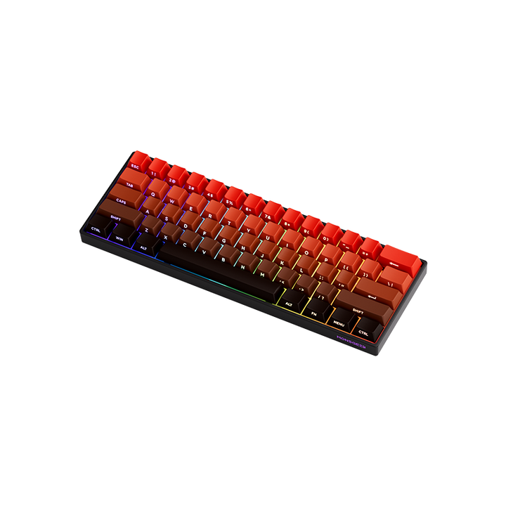 MonsGeek FUN60 Pro SP HEセンサー 0.01mm ラピッドトリガー対応 磁気スイッチ Akko Glare Magnetic Switch 英語配列 サイドプリント テンキーレス 8K ホットスワップ SnapKeys (SOCD)対応 ARGB対応 高コスパ ゲーミングキーボード