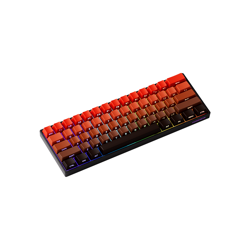 MonsGeek FUN60 Pro SP HEセンサー 0.01mm ラピッドトリガー対応 磁気スイッチ Akko Glare Magnetic Switch 英語配列 サイドプリント テンキーレス 8K ホットスワップ SnapKeys (SOCD)対応 ARGB対応 高コスパ ゲーミングキーボード