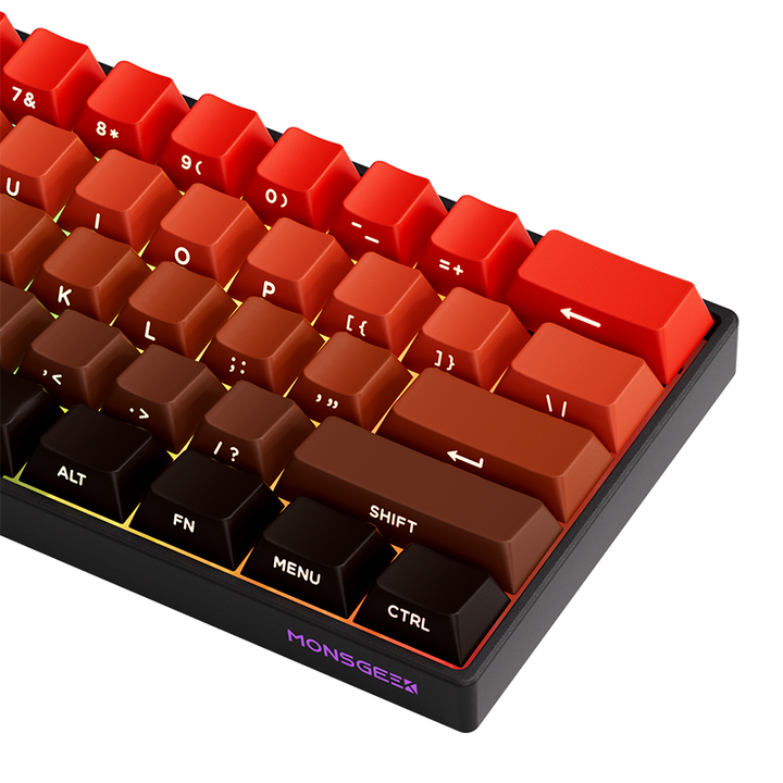 MonsGeek FUN60 Pro SP HEセンサー 0.01mm ラピッドトリガー対応 磁気スイッチ Akko Glare Magnetic Switch 英語配列 サイドプリント テンキーレス 8K ホットスワップ SnapKeys (SOCD)対応 ARGB対応 高コスパ ゲーミングキーボード