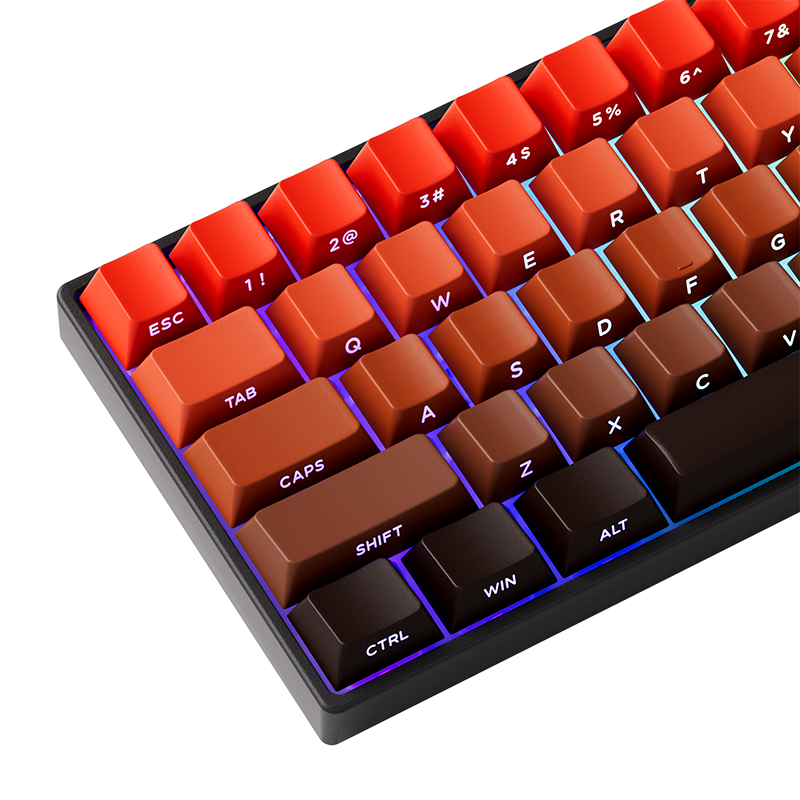 MonsGeek FUN60 Pro SP HEセンサー 0.01mm ラピッドトリガー対応 磁気スイッチ Akko Glare Magnetic Switch 英語配列 サイドプリント テンキーレス 8K ホットスワップ SnapKeys (SOCD)対応 ARGB対応 高コスパ ゲーミングキーボード