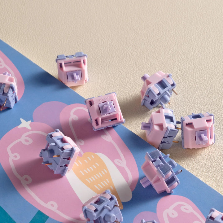 Akko Fairy スイッチ (Silent) 45pcs メカニカル キーボード用
