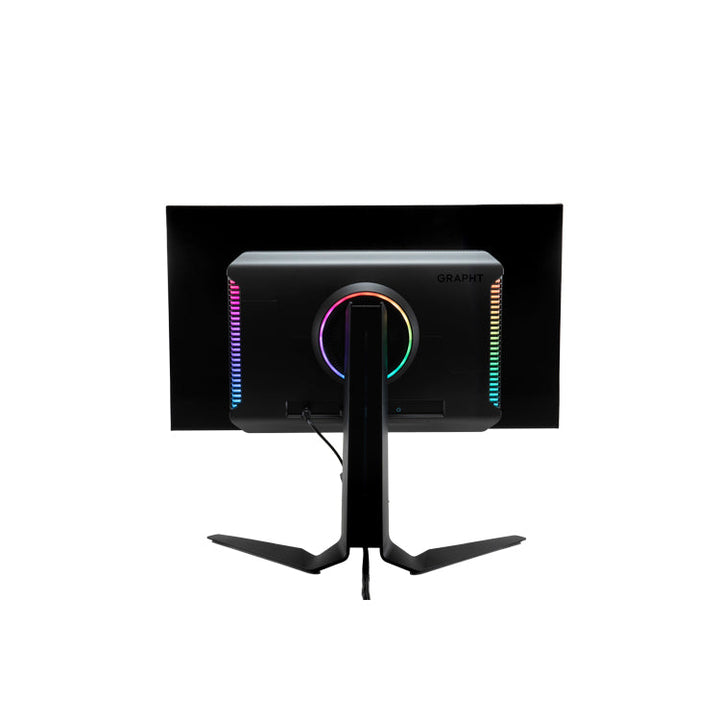 Team GRAPHT Gaming Monitor  27インチ ゲーミングモニター WQHD (2560×1440) QD-OLED パネル搭載    応答速度0.03ms  240Hz 縦横回転 高さ調整 DisplayPort HDMIx2 DCI-P3 Adobe RGB sRGB ディスプレイ