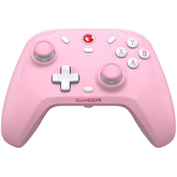 GameSir T4 Cyclone Pro Pink 6軸ジャイロ搭載 マルチプラットフォーム Xboxレイアウト ワイヤレス & 有線ゲーミングコントローラー USBドングル付き Nintendo Switch iOS/Android 対応