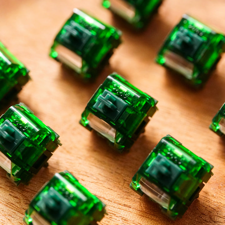 Akko Green Fog(MonsGeek) スイッチ 押下圧60gf リニア 5ピン 45個入り メカニカル キーボード用