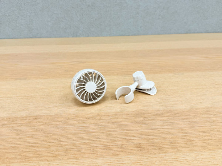 ELAiCE iFan Mush 25 クリップ付き 3WAY ミニファン ポータブル扇風機 暑さ対策