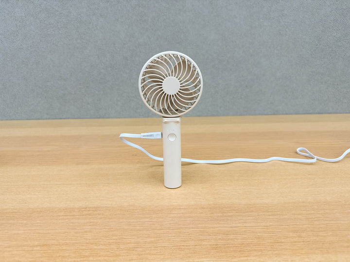 ELAiCE iFan PortaS2 25 3WAY 大風量マルチハンディファン ポータブル扇風機 手持ち式 首掛け式 卓上扇風機 暑さ対策