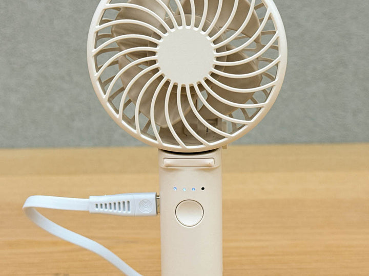 ELAiCE iFan PortaS2 25 3WAY 大風量マルチハンディファン ポータブル扇風機 手持ち式 首掛け式 卓上扇風機 暑さ対策