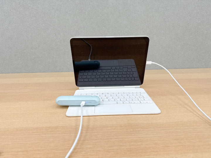 ELAiCE iFan Bloom 25 3WAY バッテリーチャージャー 2 ポータブル扇風機 モバイルバッテリー2,500mAh デスクファン 暑さ対策