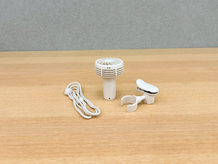 ELAiCE iFan Mush 25 クリップ付き 3WAY ミニファン ポータブル扇風機 暑さ対策