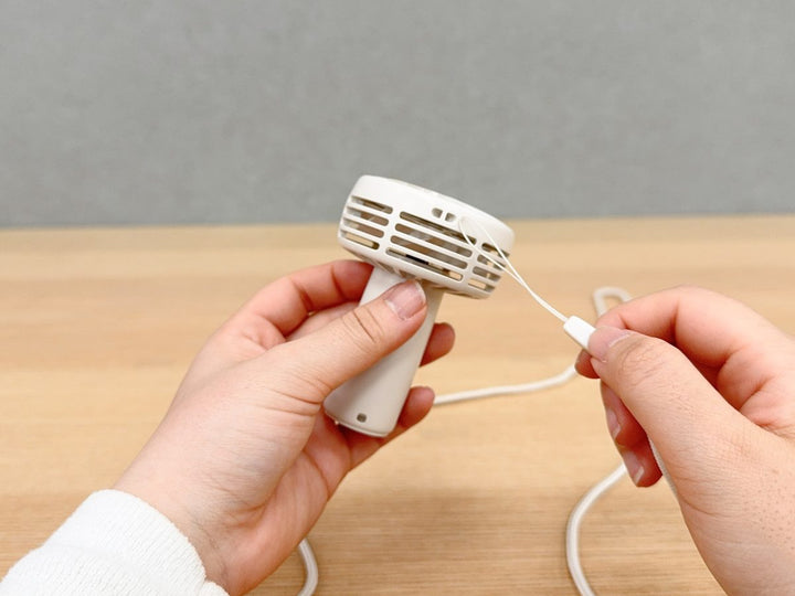 ELAiCE iFan Mush 25 クリップ付き 3WAY ミニファン ポータブル扇風機 暑さ対策