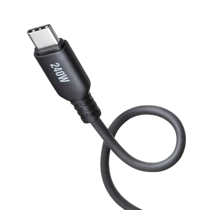 SANWA USB2.0 Type-C シリコンケーブル 充電ケーブル PD240W 通信ケーブル