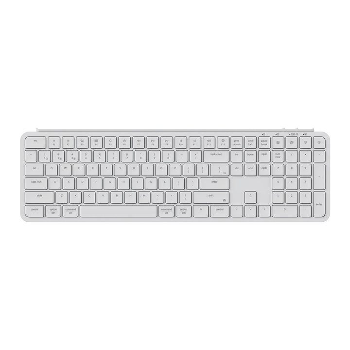 Keychron B6 Pro フルサイズ ウルトラスリム ワイヤレスキーボード  シザースイッチ Win/Mac対応 キークロン