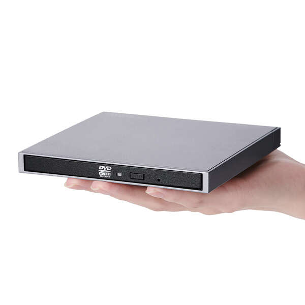 エレコム DVDドライブ USB-C Mac向けポータブルDVDドライブ macOS / Windows対応