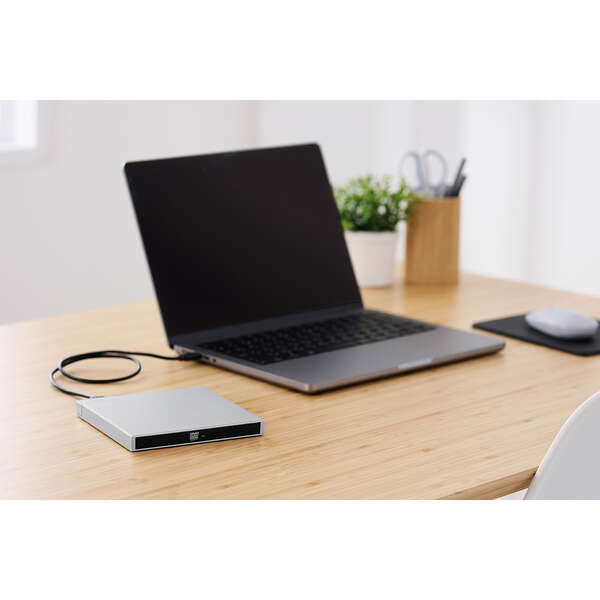 エレコム DVDドライブ USB-C Mac向けポータブルDVDドライブ macOS / Windows対応