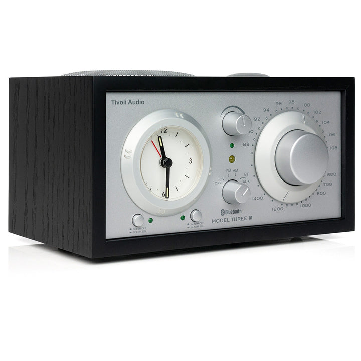 Tivoli Audio Model Three BT Generation2 Bluetooth 5.0 ワイヤレス AM/FM ラジオ・スピーカー アナログクロック付き /