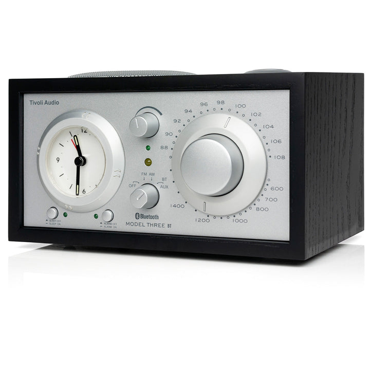 Tivoli Audio Model Three BT Generation2 Bluetooth 5.0 ワイヤレス AM/FM ラジオ・スピーカー アナログクロック付き /