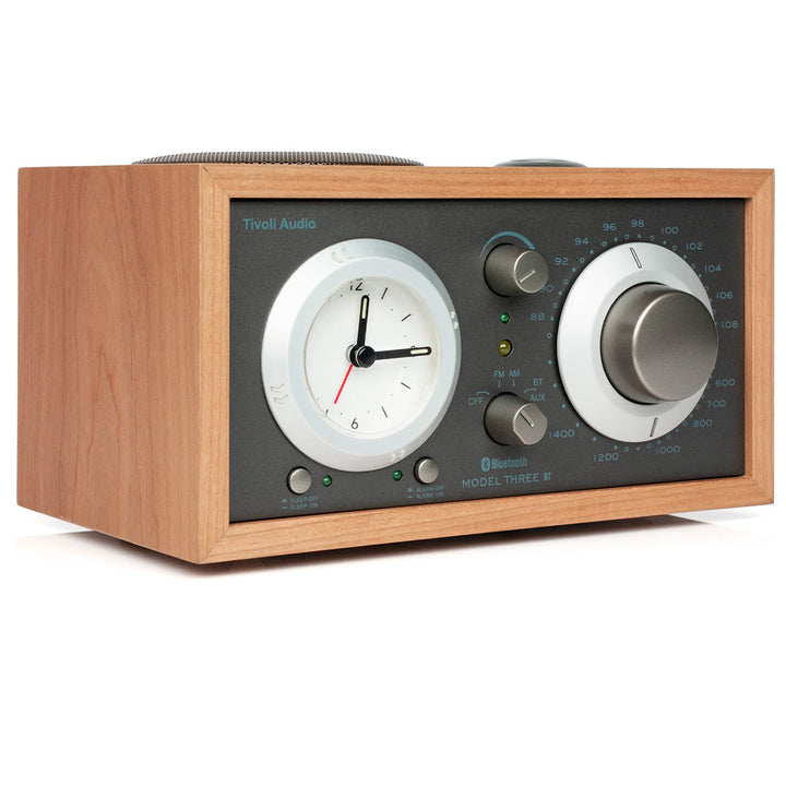 Tivoli Audio Model Three BT Generation2 Bluetooth 5.0 ワイヤレス AM/FM ラジオ・スピーカー アナログクロック付き /