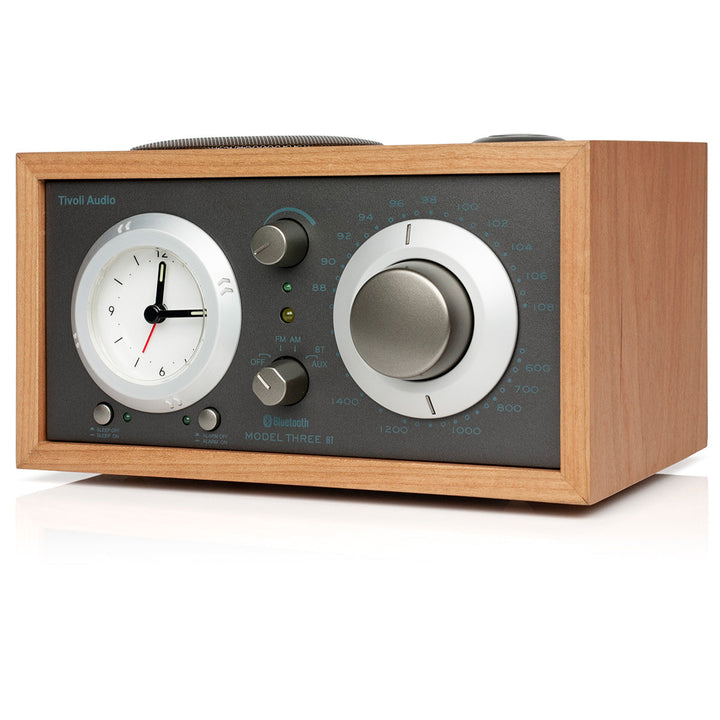Tivoli Audio Model Three BT Generation2 Bluetooth 5.0 ワイヤレス AM/FM ラジオ・スピーカー アナログクロック付き /