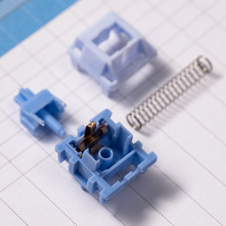 Akko Mirror スイッチ 押下圧37gf リニア 5ピン 45個入り メカニカル キーボード用