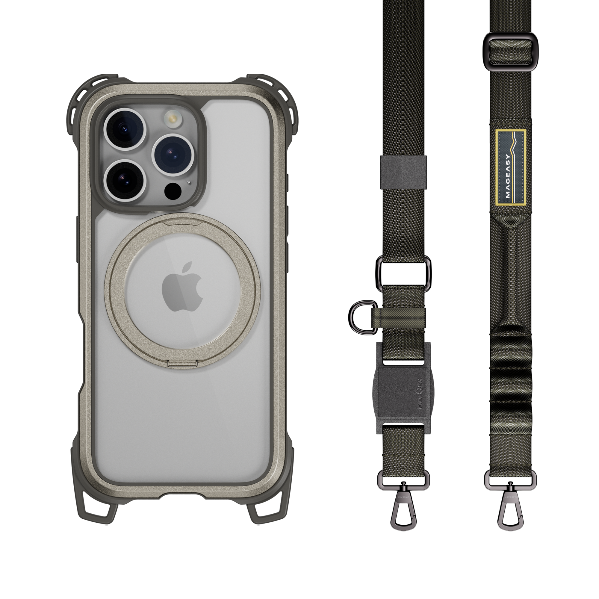 MagEasy iPhone 16 Pro Odyssey Ultra M With Strap C MagSafe対応