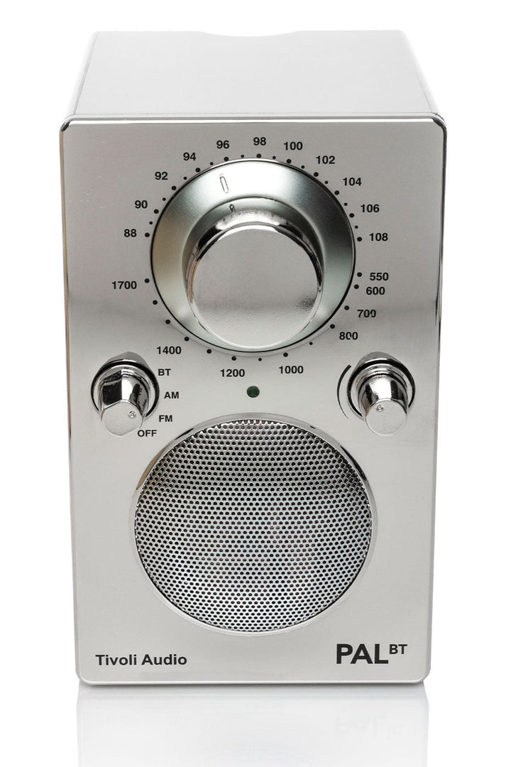 Tivoli Audio PAL BT Generation2 Bluetooth 5.0 ポータブル ラジオ スピーカー Chrome