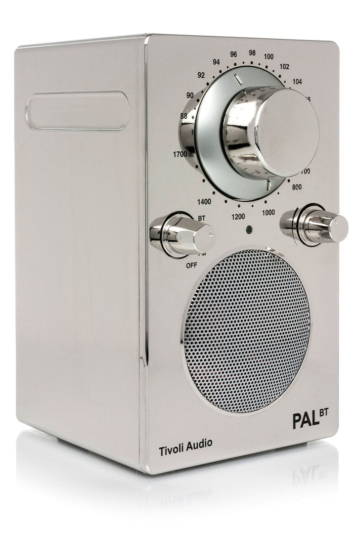 Tivoli Audio PAL BT Generation2 Bluetooth 5.0 ポータブル ラジオ スピーカー Chrome