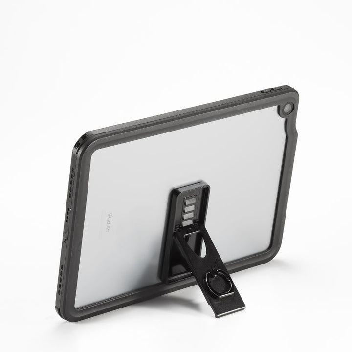 SANWA 11インチ iPad Air  M2 / 10.9インチ iPad Air 第5 / 4世代 耐衝撃防水ケース ストラップ付き