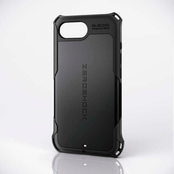 エレコム  iPhone 16e 2025年モデル 耐衝撃 ハイブリッドケース ZEROSHOCK 画面保護フィルム付き スマホケース スマホカバー