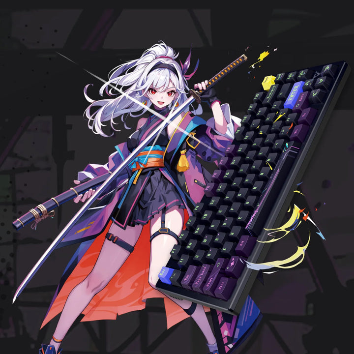 VXE ATK RS7 PRO 75% 英語配列 有線 ラピッドトリガー対応 テンキーレス ゲーミングキーボード Windows Mac対応
