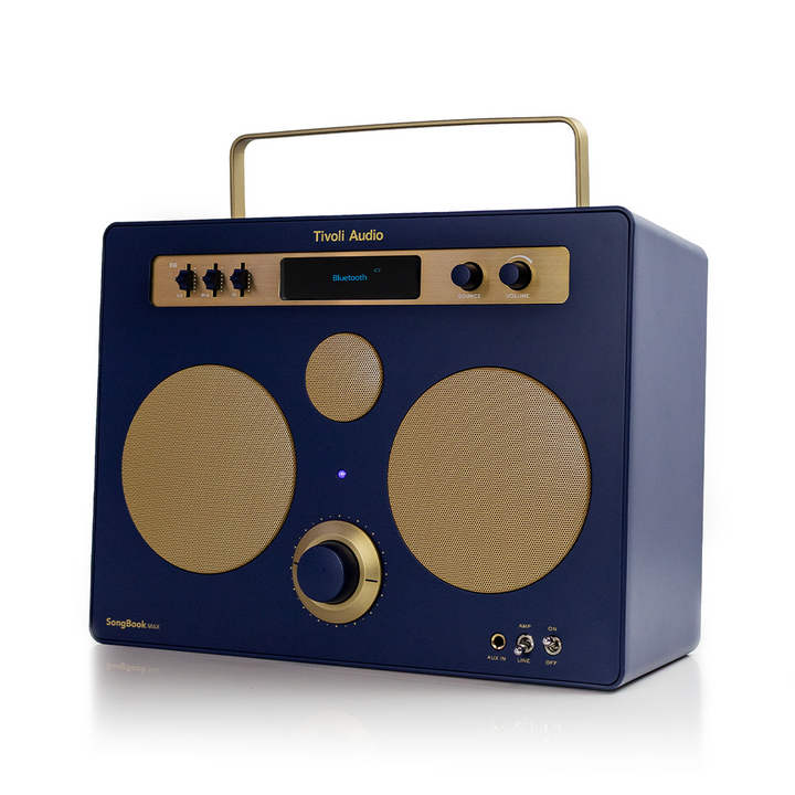 Tivoli Audio SongBook Max ワイヤレス スピーカー アナログEQ 内蔵プリアンプ ワイドFM Bluetooth 対応