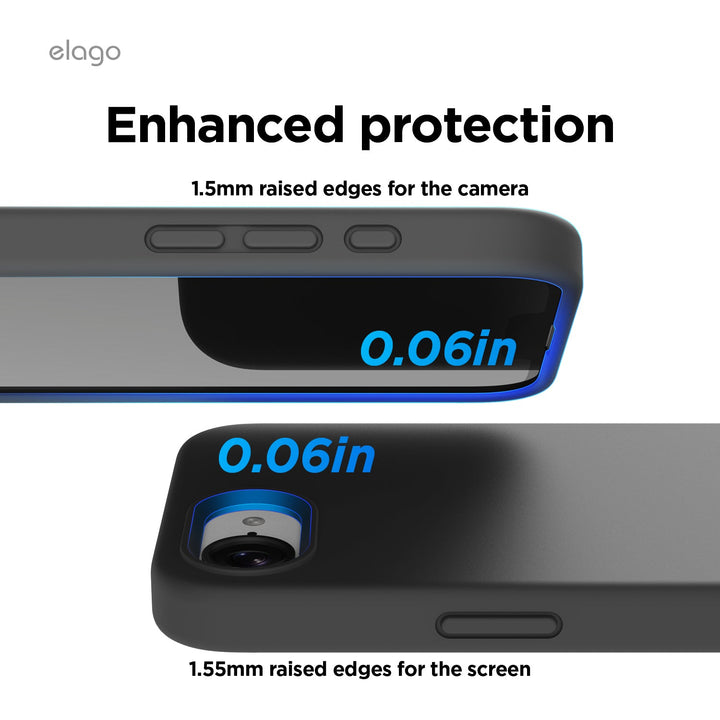 elago iPhone 16e 2025年モデル MAGNETIC SILICONE CASE マグネット搭載 シリコンケース スマホケース アイフォン