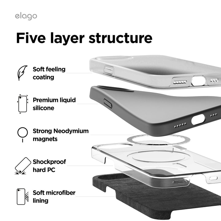 elago iPhone 16e 2025年モデル MAGNETIC SILICONE CASE マグネット搭載 シリコンケース スマホケース アイフォン