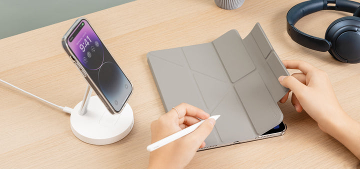 SwitchEasy 13インチ iPad Pro M4 Origami Nude 手帳型ケース