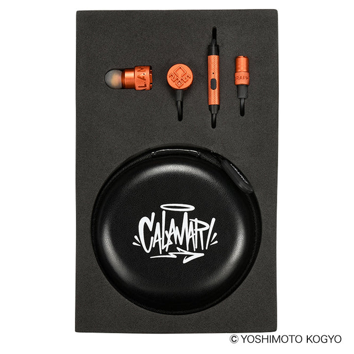 Team GRAPHT THE SHOOTER 有線イヤホン 2.0m『THE SHOOTER CALAMARI Edition』『THE SHOOTER SPIX Edition』