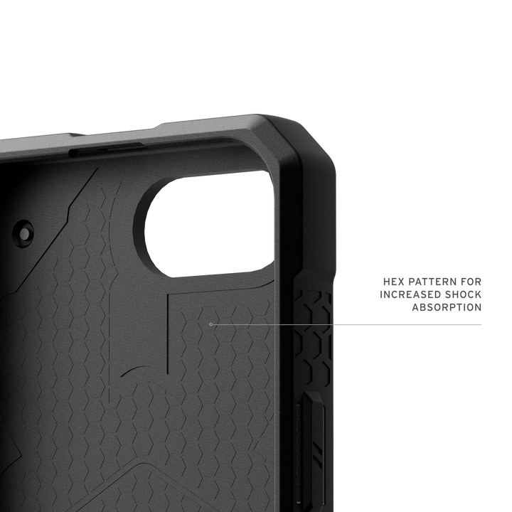 UAG iPhone 16e MONARCH PRO (モナークプロ) コンポジットケース マグネット対応 チタン スマホケース スマホカバー アイフォン