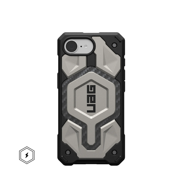 UAG iPhone 16e MONARCH PRO (モナークプロ) コンポジットケース マグネット対応 チタン スマホケース スマホカバー アイフォン