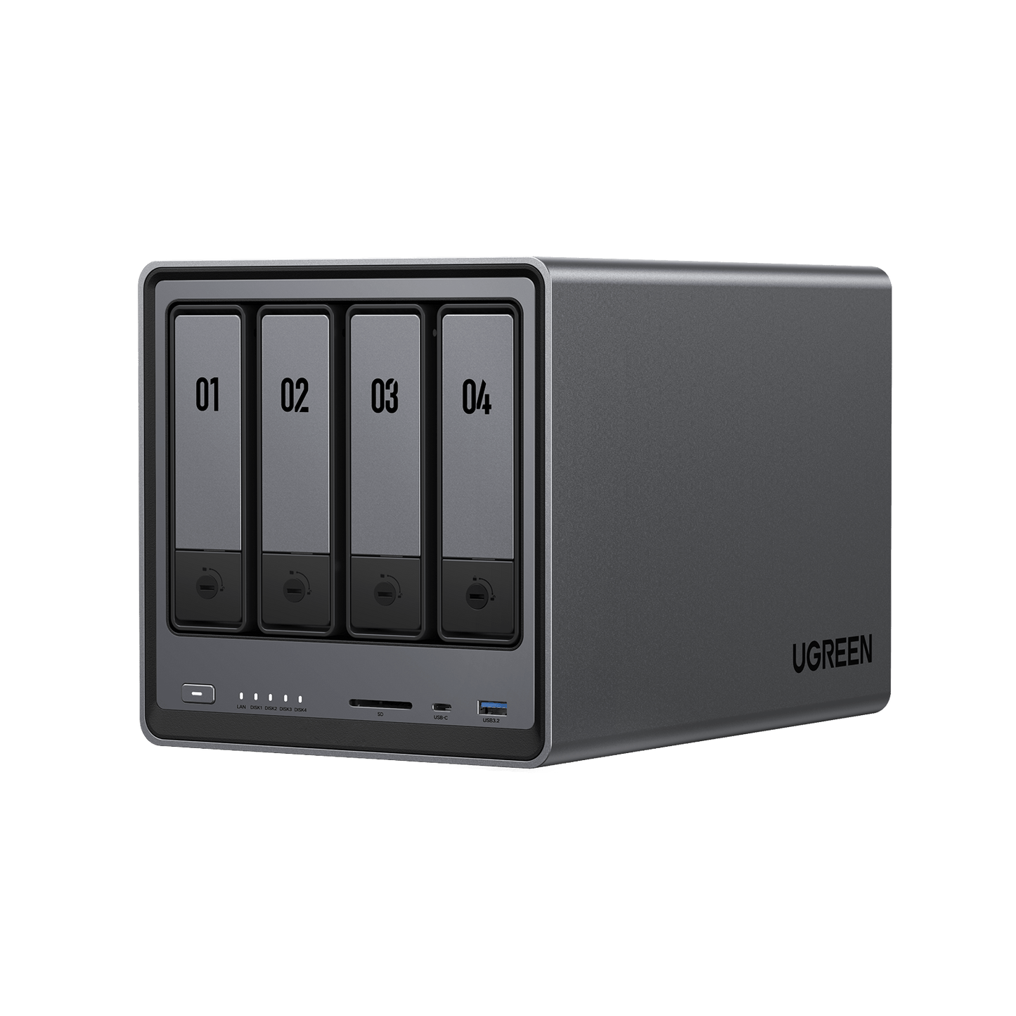UGREEN NASync ネットワーク接続ストレージ 2ベイ UGREEN NASync DXP4800 4+2ベイ NAS ストレージケース – kitcut