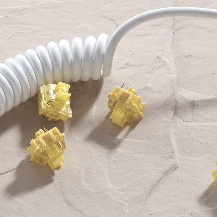 Akko V3 Cream Yellow Pro スイッチ (第3世代) 45pcs メカニカル キーボード用